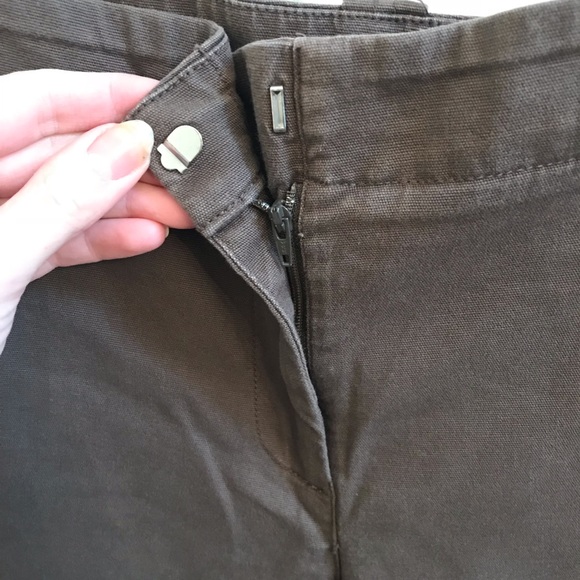 NY & Co Brown Capris Size 16 - Picture 3 of 5